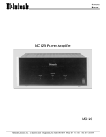 McIntosh MC-126 - Owners manual